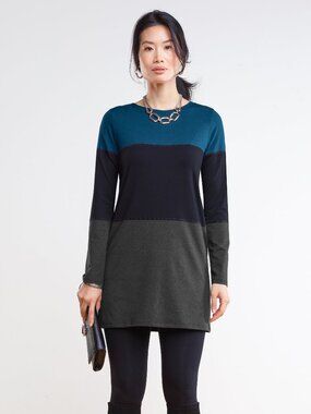 Miik Long Sleeve Colourblock Tunic